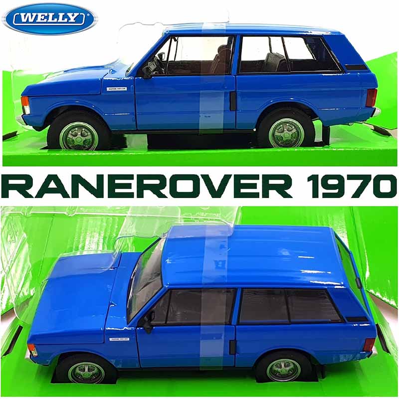 ماکت کلکسیونی ماشین فلزی رنجرور 1970 Welly مقیاس 1:24 | مدل Range Rover 24128W
